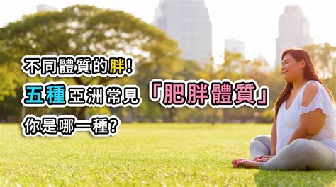 肥胖類型測驗|不同體質的胖!五種亞洲常見「肥胖體質」，你是哪一。